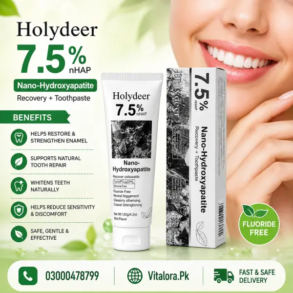 7.5% Hydroxyapatite Toothpaste In Pakistan