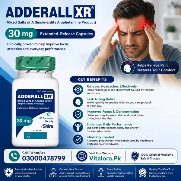 Adderall 30Mg Tablets Price In Pakistan