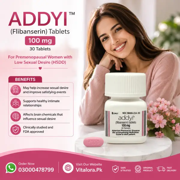 Addyi Tablets In Pakistan