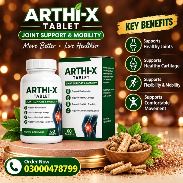 Arthi-X Tablet – Joint Support, Flexibility & Mobility
