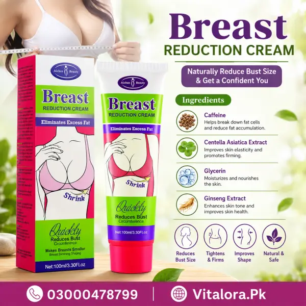 Breast Reduction Cream Available In Pakistan