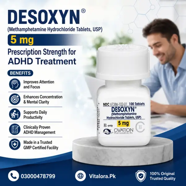 Desoxyn 5Mg Tablets Price In Pakistan