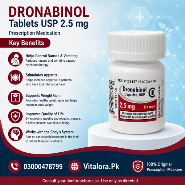 Dronabinol Tablets In Pakistan