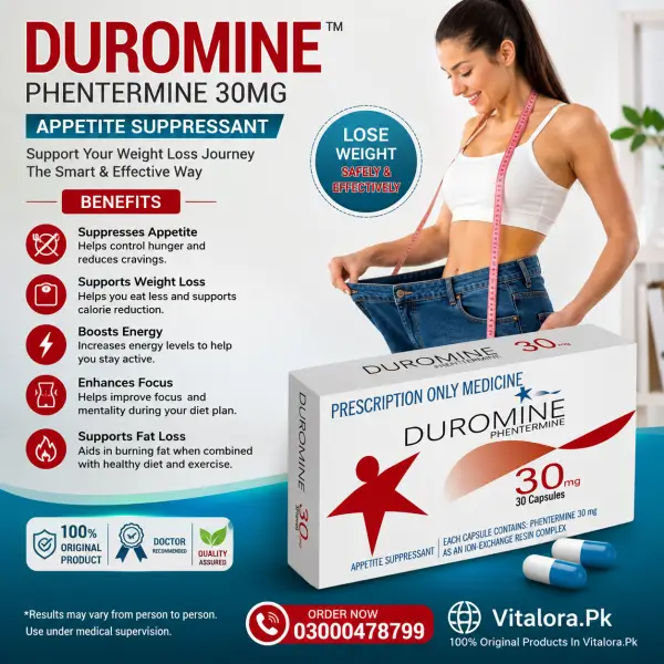 Duromine Phentermine 30Mg In Pakistan