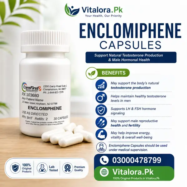 Enclomiphene Capsules In Pakistan
