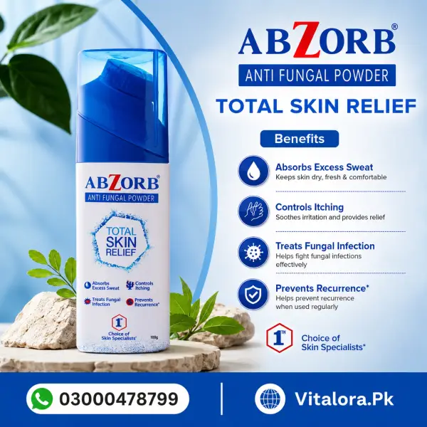 Abzorb Dusting Powder In Pakistan image 2