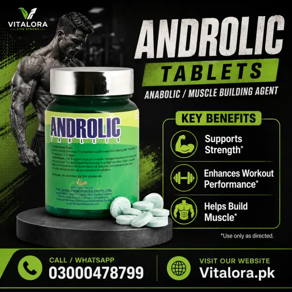 Anadrol 50Mg Tablets For Bodybuilding In Pakistan image 2