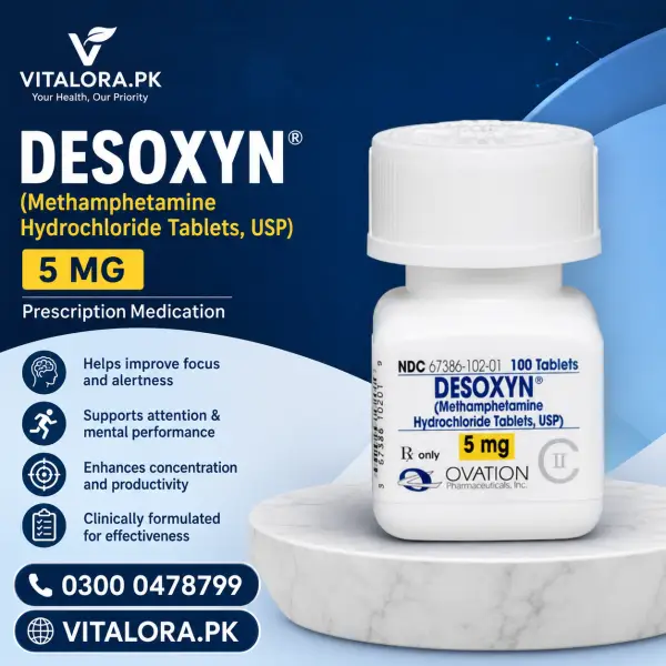 Desoxyn 5Mg Tablets Price In Pakistan image 2