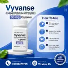 Lisdexamfetamine Vyvanse 30 Mg In Pakistan image 2