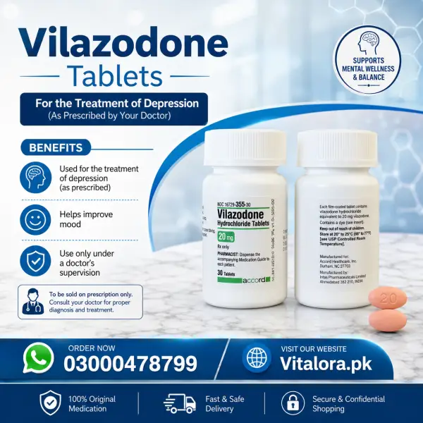 Vilazodone (Viibryd) 20Mg In Pakistan image 2