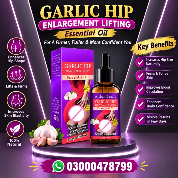 Garlic Hip Up Oil In Pakistan