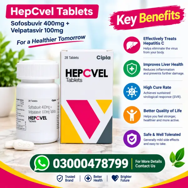 Hepcvel 400Mg Tablet Price In Pakistan