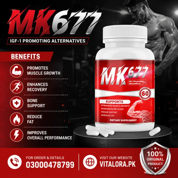 Ibutamoren MK-677 Capsules Price In Pakistan