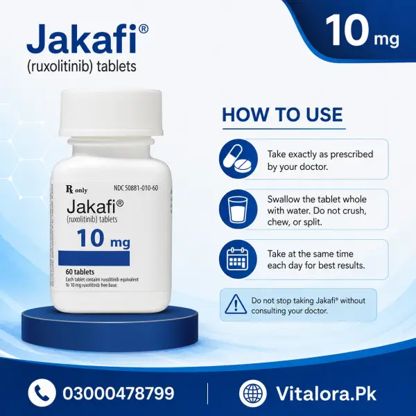 Jakafi 10Mg Tablets In Pakistan