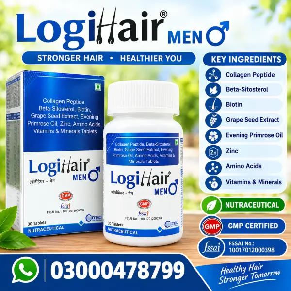 Logihair Men Tablet In Pakistan