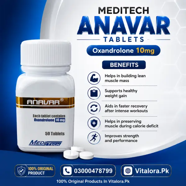Meditech Anavar Tablets In Pakistan