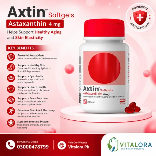 Scotmann’s Axtin 4Mg - 20 Softgels In Pakistan