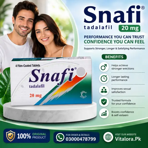 Snafi 20 MG Tablets In Pakistan