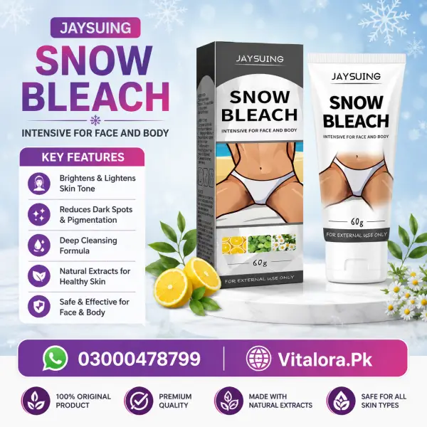 Snow Bleach Whitening Cream In Pakistan