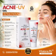 Acne UV Silicone Sunscreen Gel In Pakistan