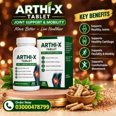 Arthi-X Tablet – Joint Support, Flexibility & Mobility