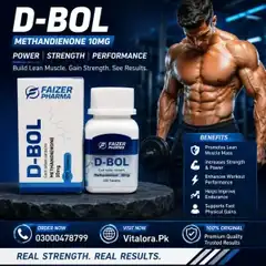 D-Bol Weight Gainer 10Mg 100 Tablet In Pakistan