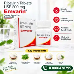Emvarin 200Mg Tablet Price In Pakistan