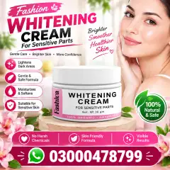 Fashiva Whitening Cream For Sensitive Parts In Pakistan