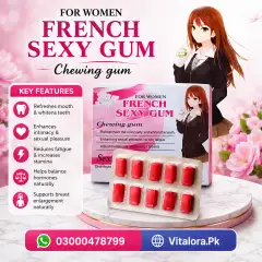 French Sexy Chewing Gum In Pakistan