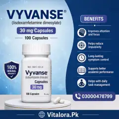 Lisdexamfetamine Vyvanse 30 Mg In Pakistan
