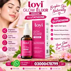 Loyi Glow Elixir Glutathione Serum In Pakistan