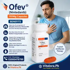 Ofev 150Mg (Nintedanib) Capsules In Pakistan