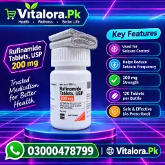 Rufinamide Tablets USP 200 Mg In Pakistan