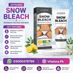 Snow Bleach Whitening Cream In Pakistan