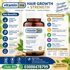 Vitamin Me Hair Growth Strength Capsules In Pakistan
