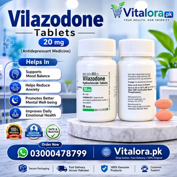 Vilazodone (Viibryd) 20Mg In Pakistan
